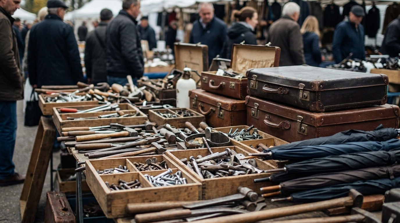 Inside District 2 of Yiwu Market: Hardware, Luggage and Umbrellas