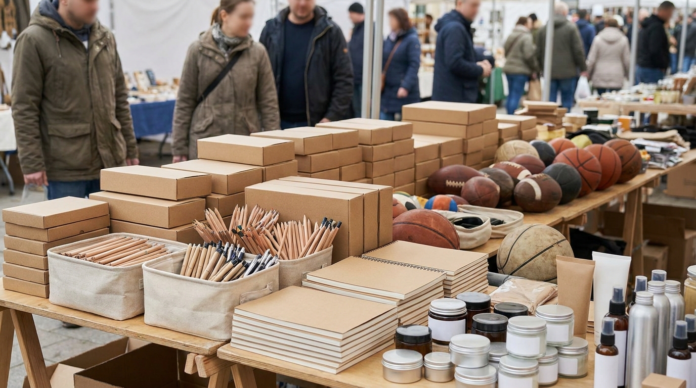 District 3 of Yiwu Market: Stationery, Sports Goods and Cosmetics